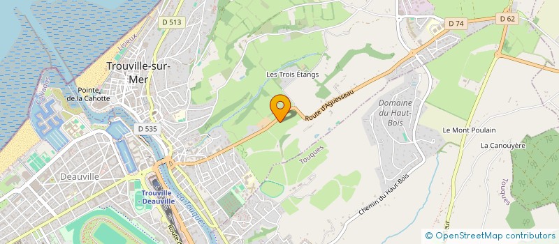 localisation de l'entreprise SCI LA PICANE  TROUVILLE-SUR-MER