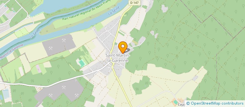 localisation de l'entreprise SCI LA PICARDIERE  SAINT-MARTIN-LA-GARENNE