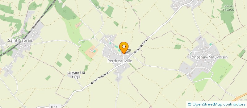 localisation de l'entreprise SCI LA PICARDIERE  PERDREAUVILLE