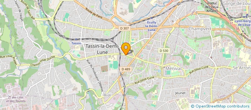 localisation de l'entreprise SCI LA PICCOLINA  TASSIN-LA-DEMI-LUNE