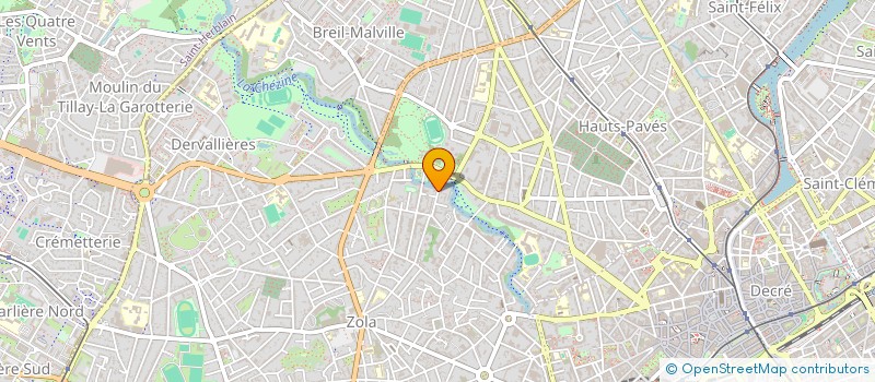 localisation de l'entreprise SCI LA PICHARDAIS à NANTES