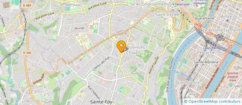 localisation de l'entreprise SCI LA PICHE  SAINTE-FOY-LES-LYON