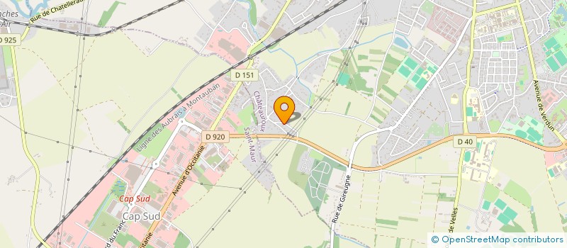 localisation de l'entreprise SCI LA PICTAVIENNE à CHATEAUROUX