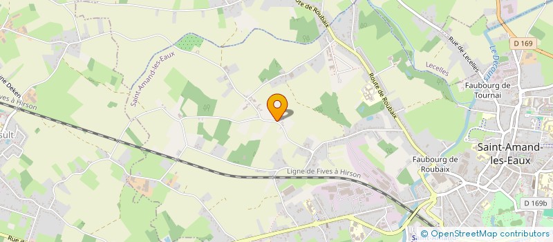 localisation de l'entreprise SCI LA PICTERIE à SAINT-AMAND-LES-EAUX