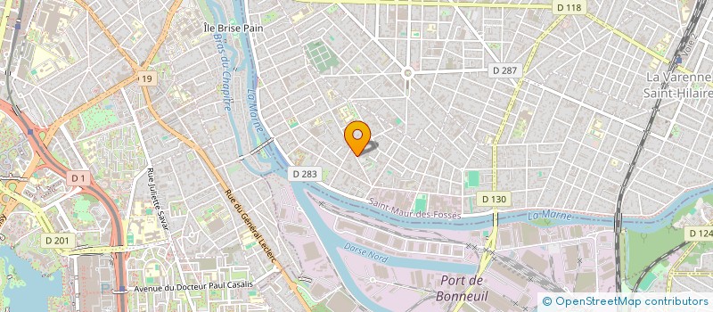 localisation de l'entreprise SCI LA PIE à SAINT-MAUR-DES-FOSSES