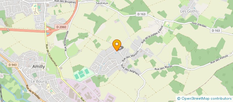 localisation de l'entreprise SCI LA PIENNERIE à AMILLY
