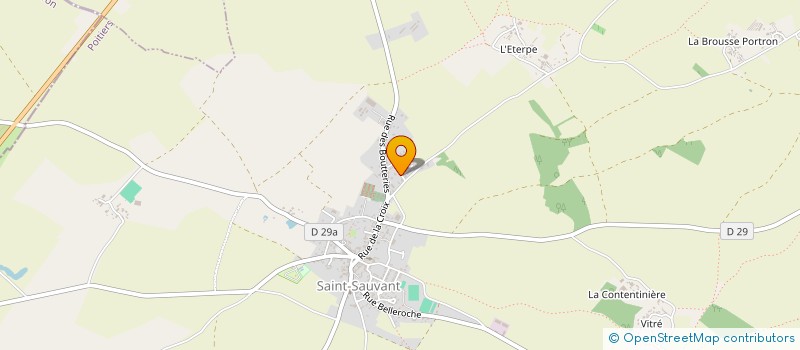 localisation de l'entreprise SCI LA PIEREBRIE  LENTILLY