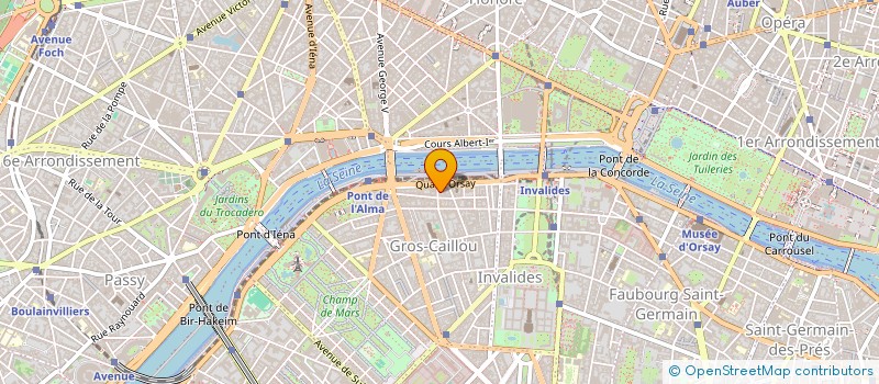 localisation de l'entreprise SCI LA PIERRE  PARIS