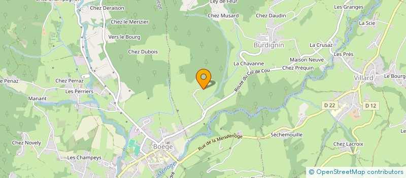 localisation de l'entreprise SCI LA PIERRE  BURDIGNIN