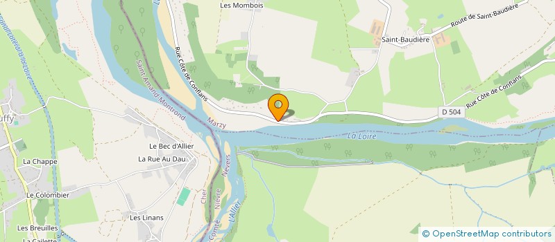 localisation de l'entreprise SCI LA PIERRE D'ARGENT à MARZY