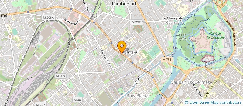 localisation de l'entreprise SCI LA PIERRE D'ARMENTIERES à LAMBERSART