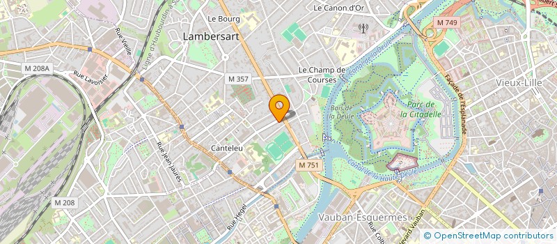 localisation de l'entreprise SCI LA PIERRE D ISLY à LAMBERSART