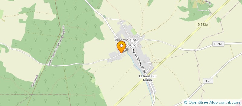localisation de l'entreprise SCI LA PIERRE DE SAINT FRAMBOURG  VILLERS-SAINT-FRAMBOURG-OGNON