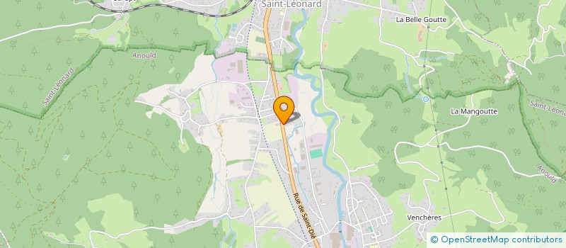 localisation de l'entreprise SCI LA PIERRE DES VOSGES  ANOULD