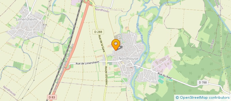 localisation de l'entreprise SCI LA PIERRE DU ROI  NORDHOUSE