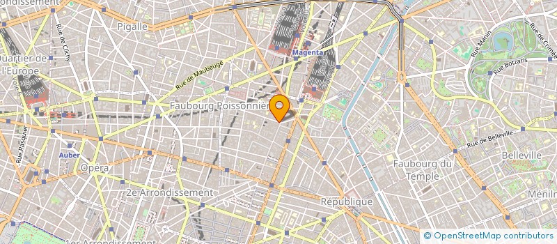 localisation de l'entreprise SCI LA PIERRERIE  PARIS