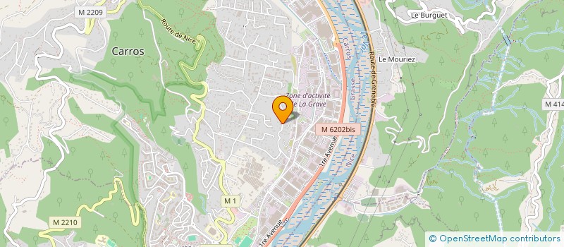 localisation de l'entreprise SCI LA PIERRITA à CARROS