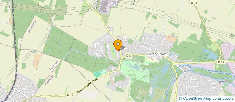 localisation de l'entreprise SCI LA PIERROZE  SAINT-VRAIN