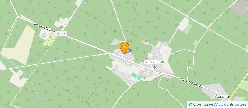 localisation de l'entreprise SCI LA PIGNE D'OR  NAUJAC-SUR-MER