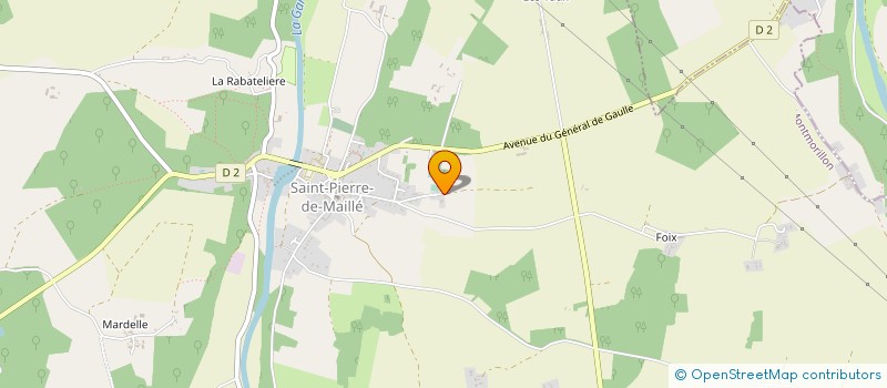 localisation de l'entreprise SCI LA PILOTERIE  SAINT-PIERRE-DE-MAILLE