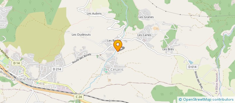 localisation de l'entreprise SCI LA PILOTINE à CHORGES