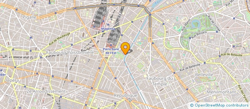 localisation de l'entreprise SCI LA PINEDE à PARIS