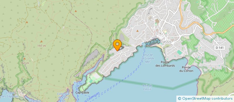 localisation de l'entreprise SCI LA PINEDE FLEURIE  CASSIS