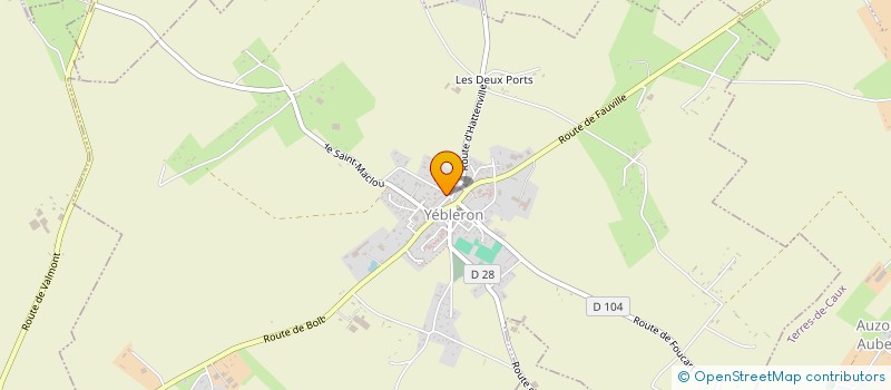 localisation de l'entreprise SCI LA PIQUE-PIQUE  YEBLERON