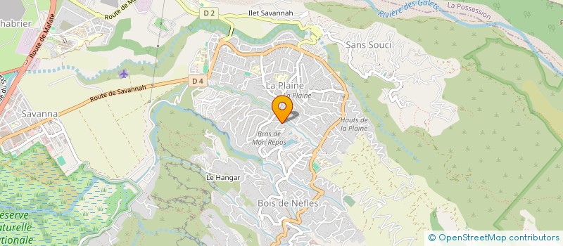 localisation de l'entreprise SCI LA PISCINE à SAINT-PAUL
