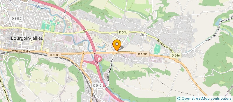 localisation de l'entreprise SCI LA PITRE  RUY-MONTCEAU