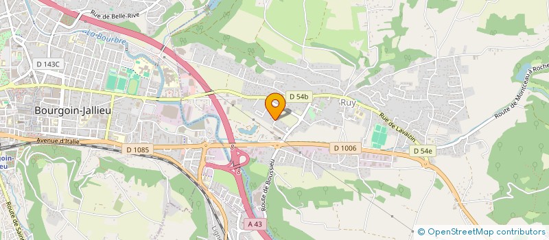 localisation de l'entreprise SCI LA PITRE  RUY-MONTCEAU