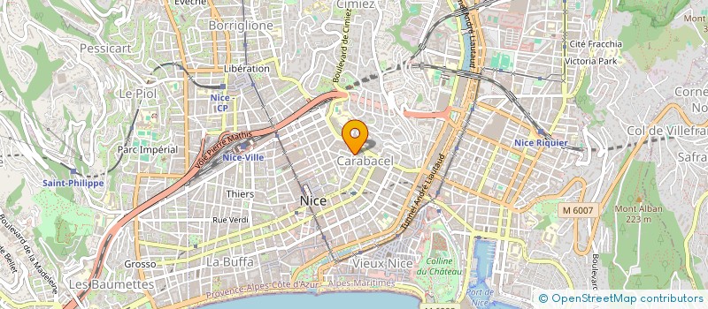 localisation de l'entreprise SCI LA PLACE HOCHE à NICE