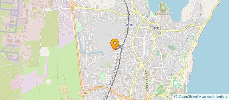 localisation de l'entreprise SCI LA PLACE PROVENCALE  ISTRES