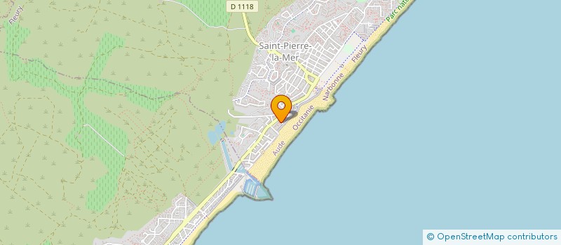 localisation de l'entreprise SCI LA PLAGE  FLEURY