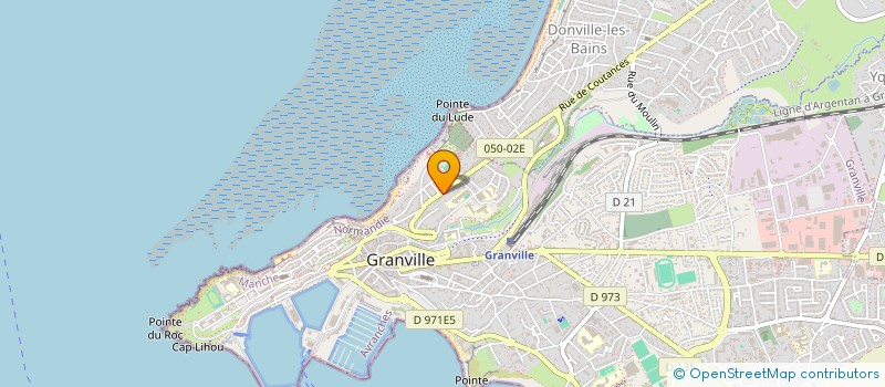 localisation de l'entreprise SCI LA PLAGE à GRANVILLE