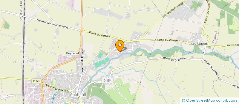 localisation de l'entreprise SCI LA PLAINE à CHABEUIL