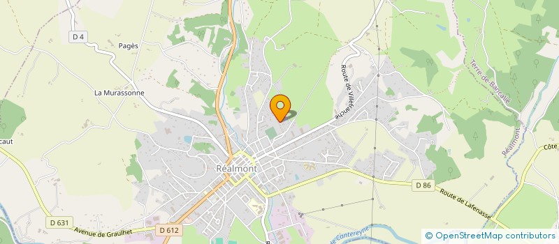 localisation de l'entreprise SCI LA PLAINE  LABOUTARIE