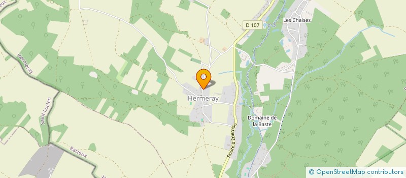 localisation de l'entreprise SCI LA PLAINE  ORCEMONT