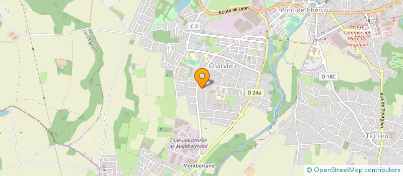 localisation de l'entreprise SCI LA PLAINE  CHAVANOZ