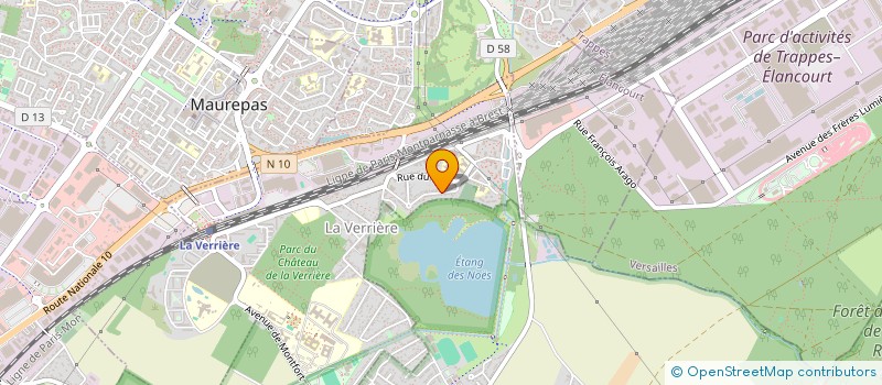 localisation de l'entreprise SCI LA PLAINE  LA VERRIERE