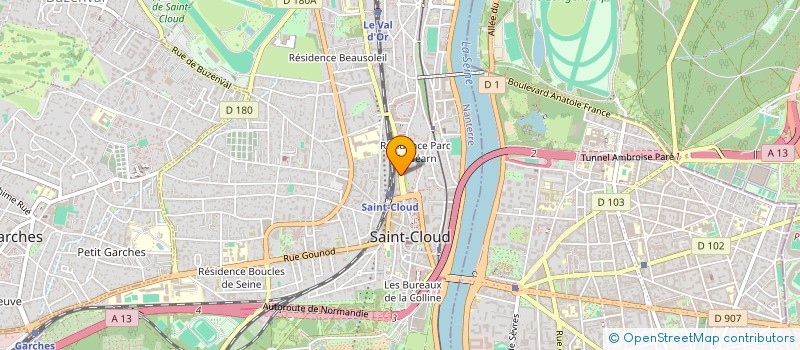 localisation de l'entreprise SCI LA PLAINE DE BEAUCE à SAINT-CLOUD