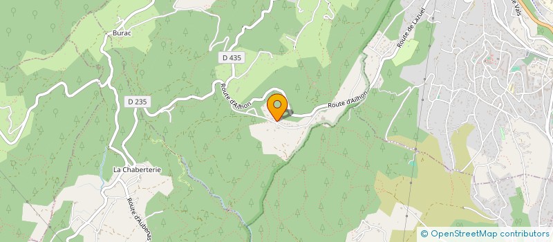 localisation de l'entreprise SCI LA PLAINE DE ROMPUDE  MERCUER