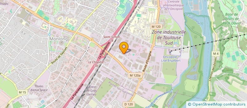 localisation de l'entreprise SCI LA PLAINE DU BOIS VERT à TOULOUSE