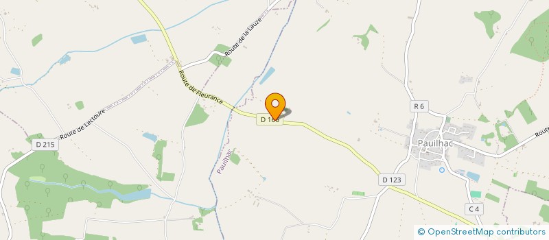 localisation de l'entreprise SCI LA PLAINE DU BOSC  FLEURANCE