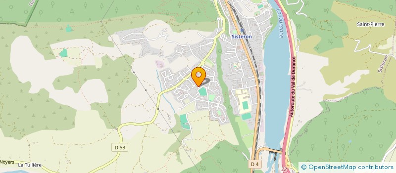 localisation de l'entreprise SCI LA PLAINE ROMAN à SISTERON
