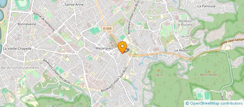 localisation de l'entreprise SCI LA PLAINE TERRUSSE à MARSEILLE