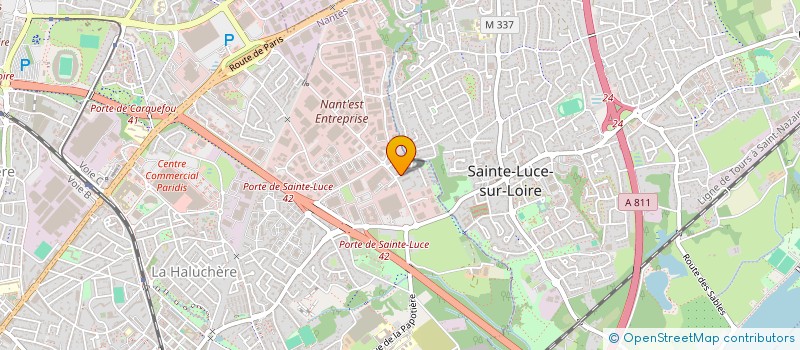 localisation de l'entreprise SCI LA PLANCHONNAIS à NANTES