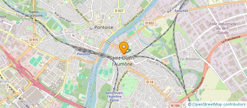localisation de l'entreprise SCI LA PLANETE à SAINT-OUEN-L'AUMONE