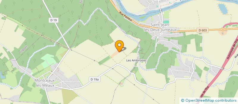 localisation de l'entreprise SCI LA PLANQUETTE  MONTCEAUX-LES-MEAUX