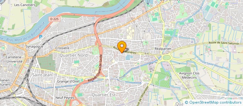 localisation de l'entreprise SCI LA PLANTADE  AVIGNON